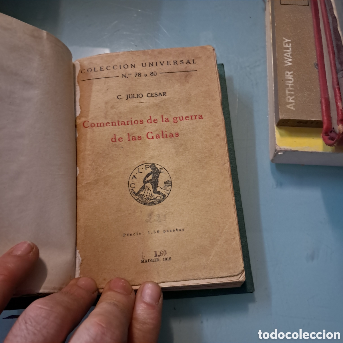 Libros: Julio C&eacute;sar, Comentarios de la guerra de las Galias,Colecci&oacute;n Universal - Foto 2