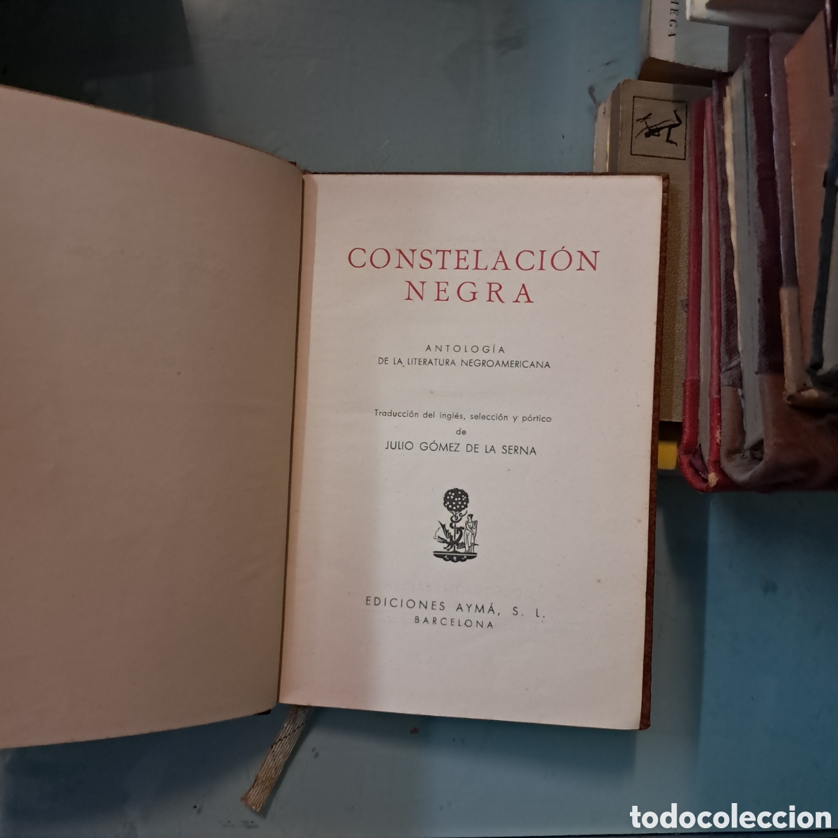 Libros: Julio G&oacute;mez de la Serna, Constelaci&oacute;n negra, Ayma,1942 - Foto 2