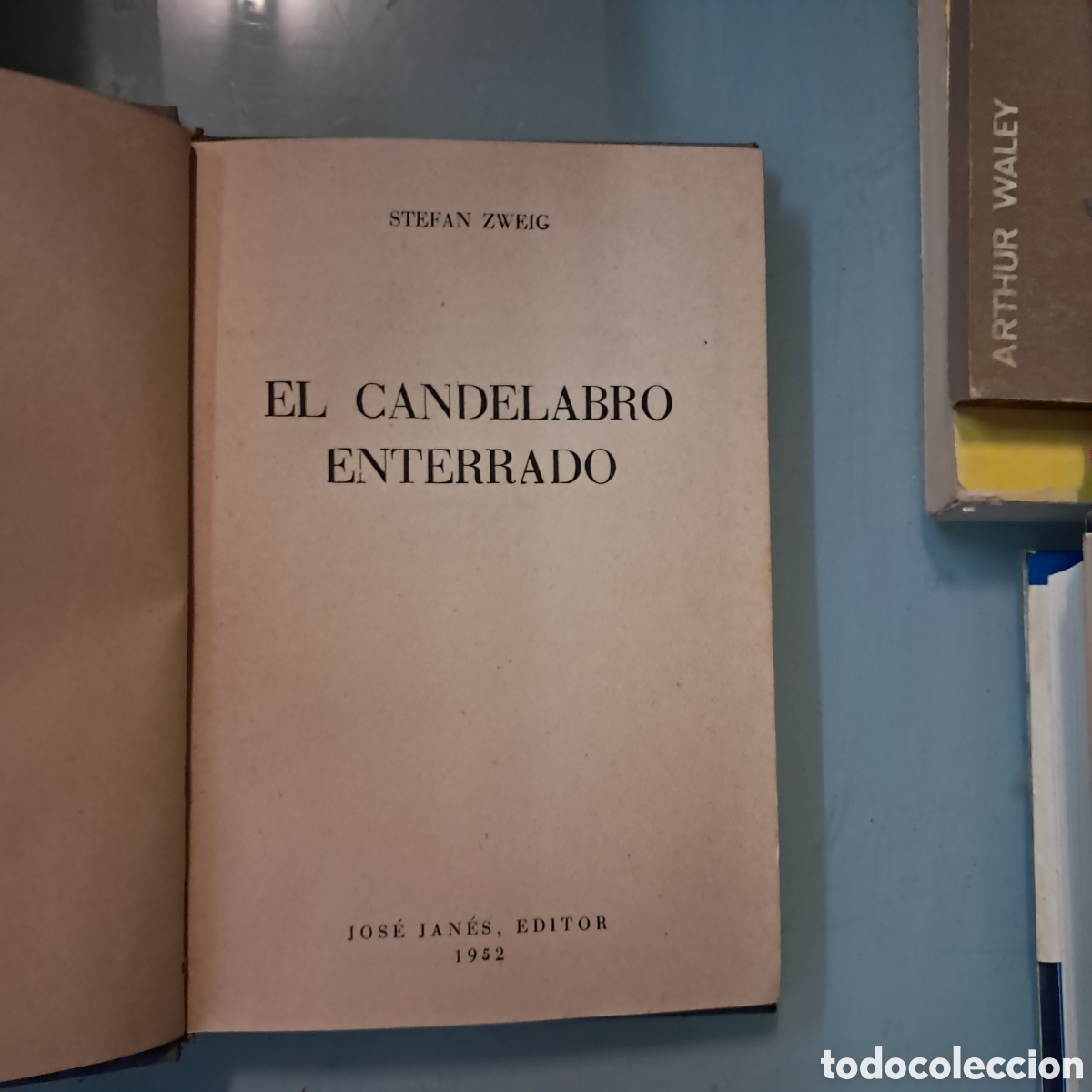 Libros: El candelabro enterrado, Jos&eacute; Janes Ed. 1952 - Foto 2