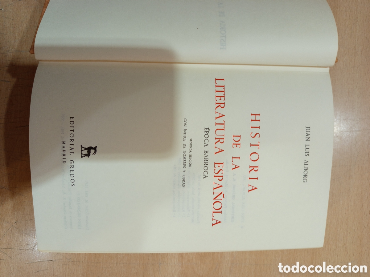 Libros: HISTORIA DE LA LITERATURA ESPA&Ntilde;OLA - Foto 3