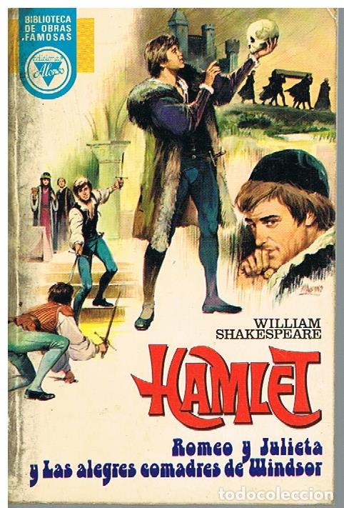 Libros: Hamlet , Romeo y Julieta y las Alegres Comadres De Windsor - William Shakespeare - Foto 2