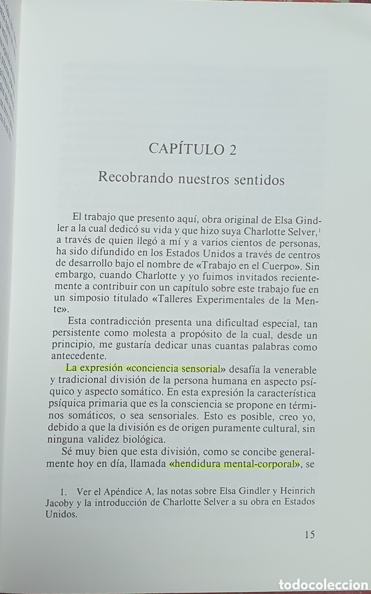 Libros: Consciencia Sensorial - Charles V. W. Brooks - Foto 5