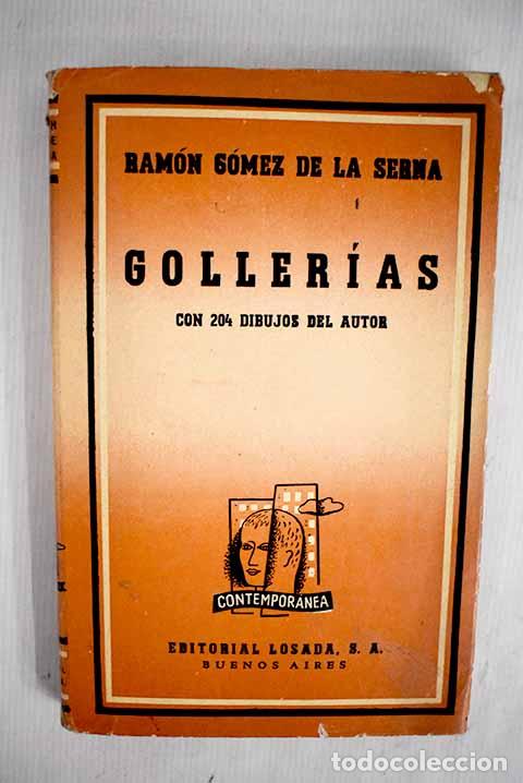 Libros: Goller&iacute;as: G&oacute;mez de la Serna, Ram&oacute;n.- G&oacute;mez de la Serna, Ram&oacute;n - Foto 1