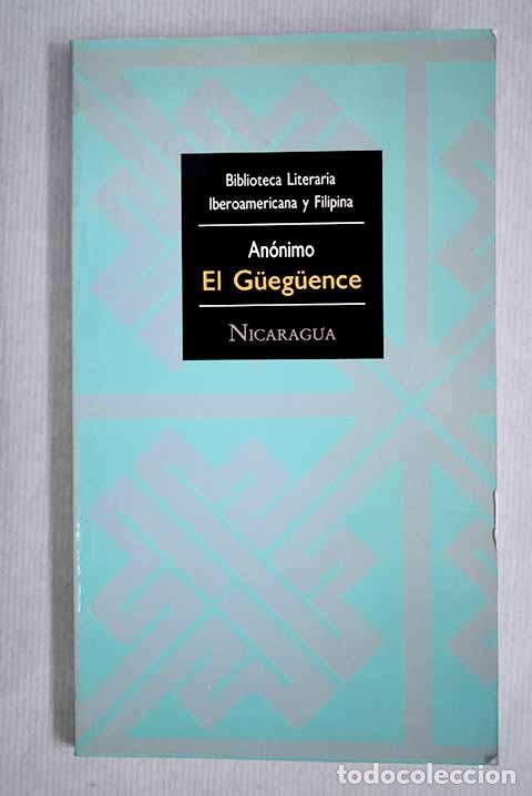 Libros: El Gueguence: an&oacute;nimo del siglo XVII - Foto 1