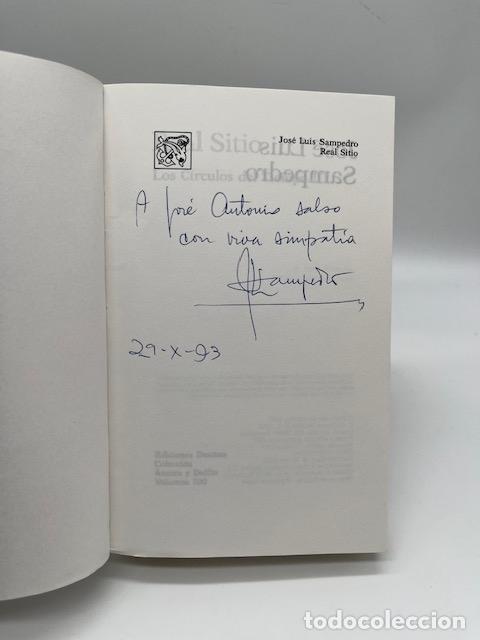 Libros: SAMPEDRO, Jos&eacute; Luis. - Real Sitio. - Foto 1
