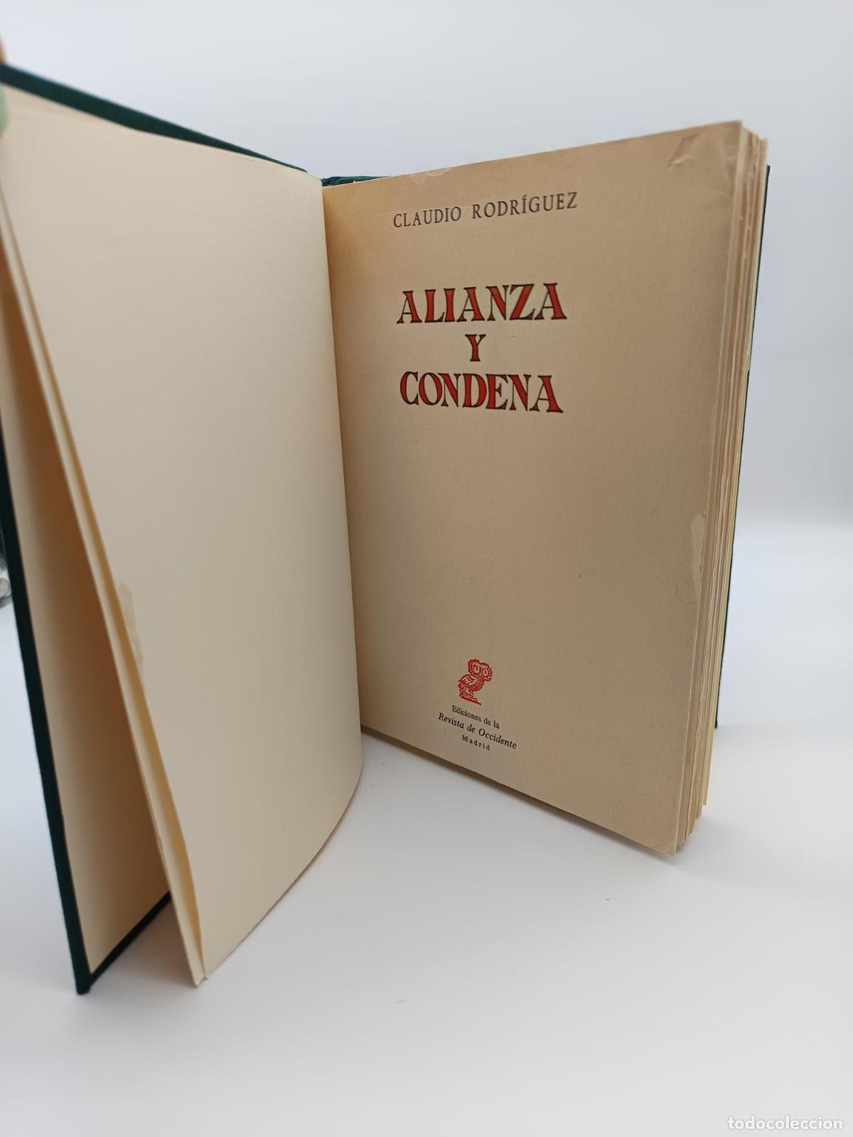 Libros: RODR&Iacute;GUEZ, Claudio. - Alianza y condena. - Foto 1