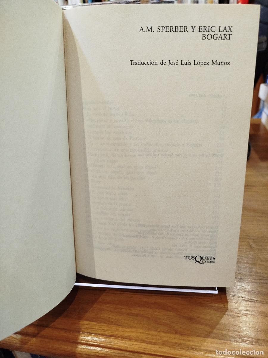 Libros: Bogart - Sperber, A. M.; Lax, Eric - Foto 3