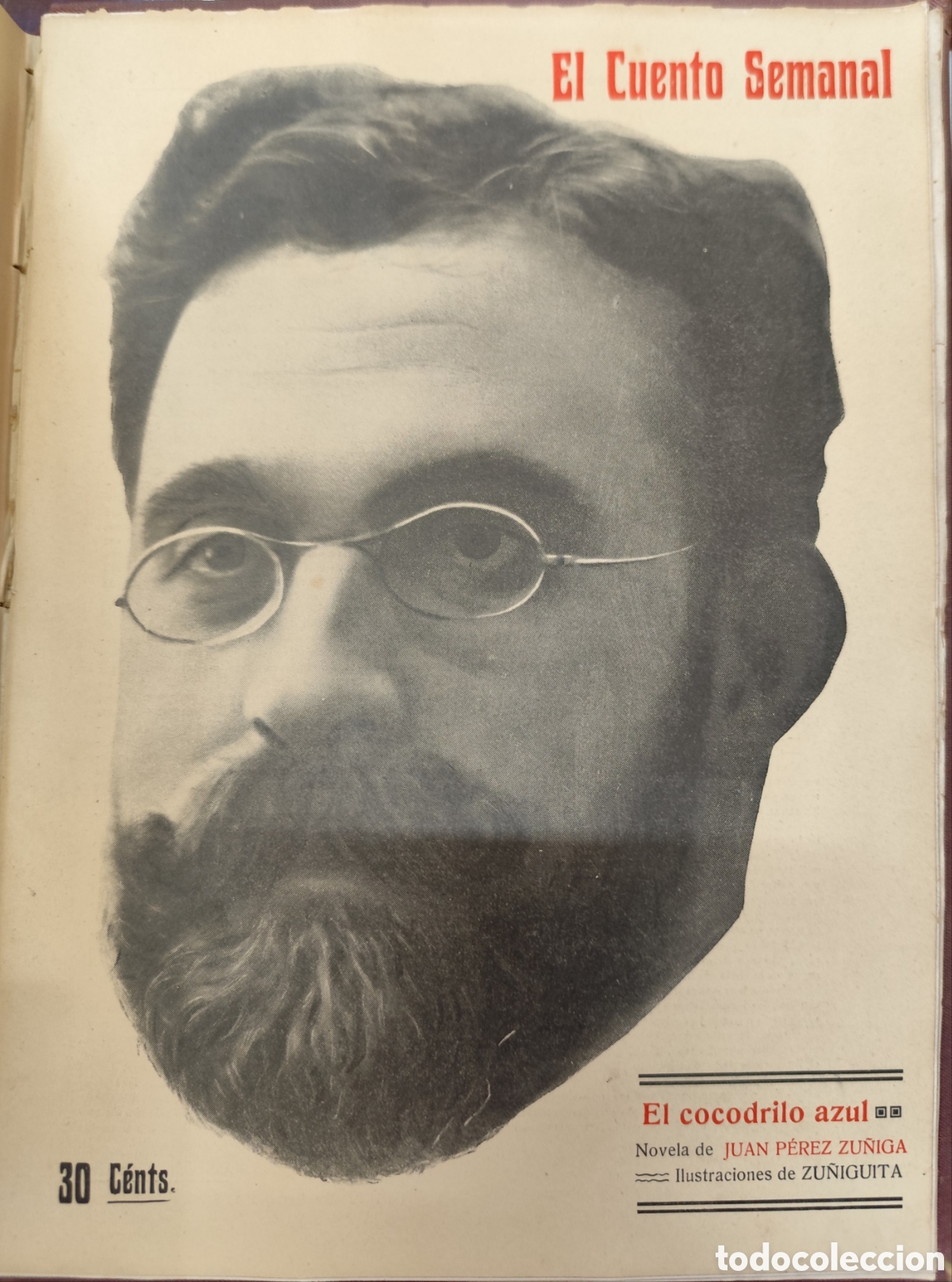 Libros: EL CUENTO SEMANAL. A&ntilde;o 1908. Del n&ordm; 53 al n&ordm; 104. A&ntilde;o Completo - Foto 7