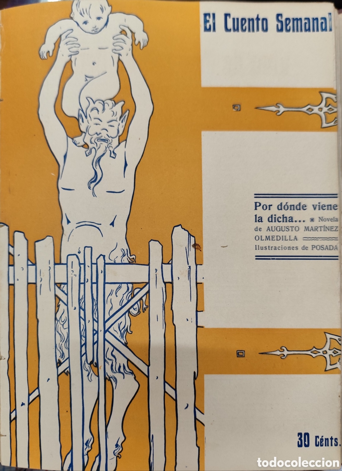 Libros: EL CUENTO SEMANAL. A&ntilde;o 1908. Del n&ordm; 53 al n&ordm; 104. A&ntilde;o Completo - Foto 11