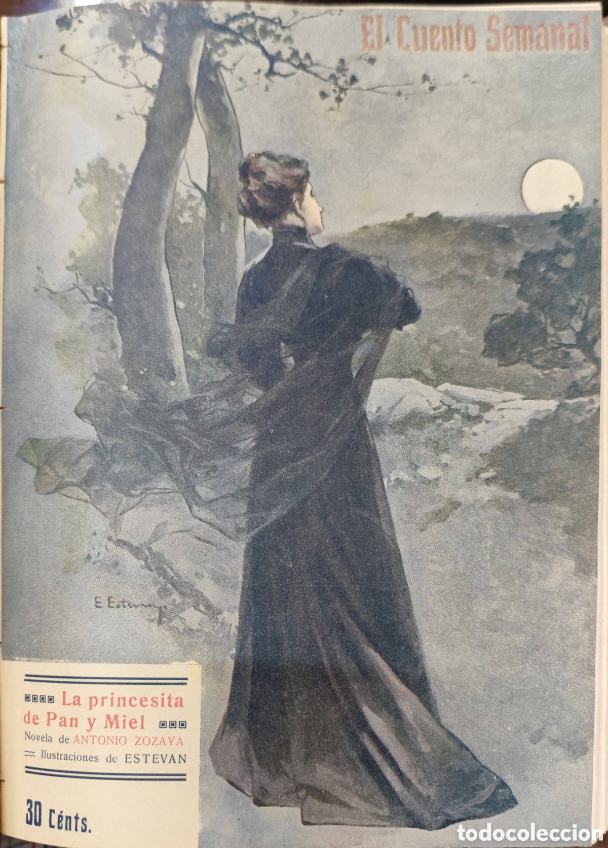 Libros: EL CUENTO SEMANAL. A&ntilde;o 1908. Del n&ordm; 53 al n&ordm; 104. A&ntilde;o Completo - Foto 16
