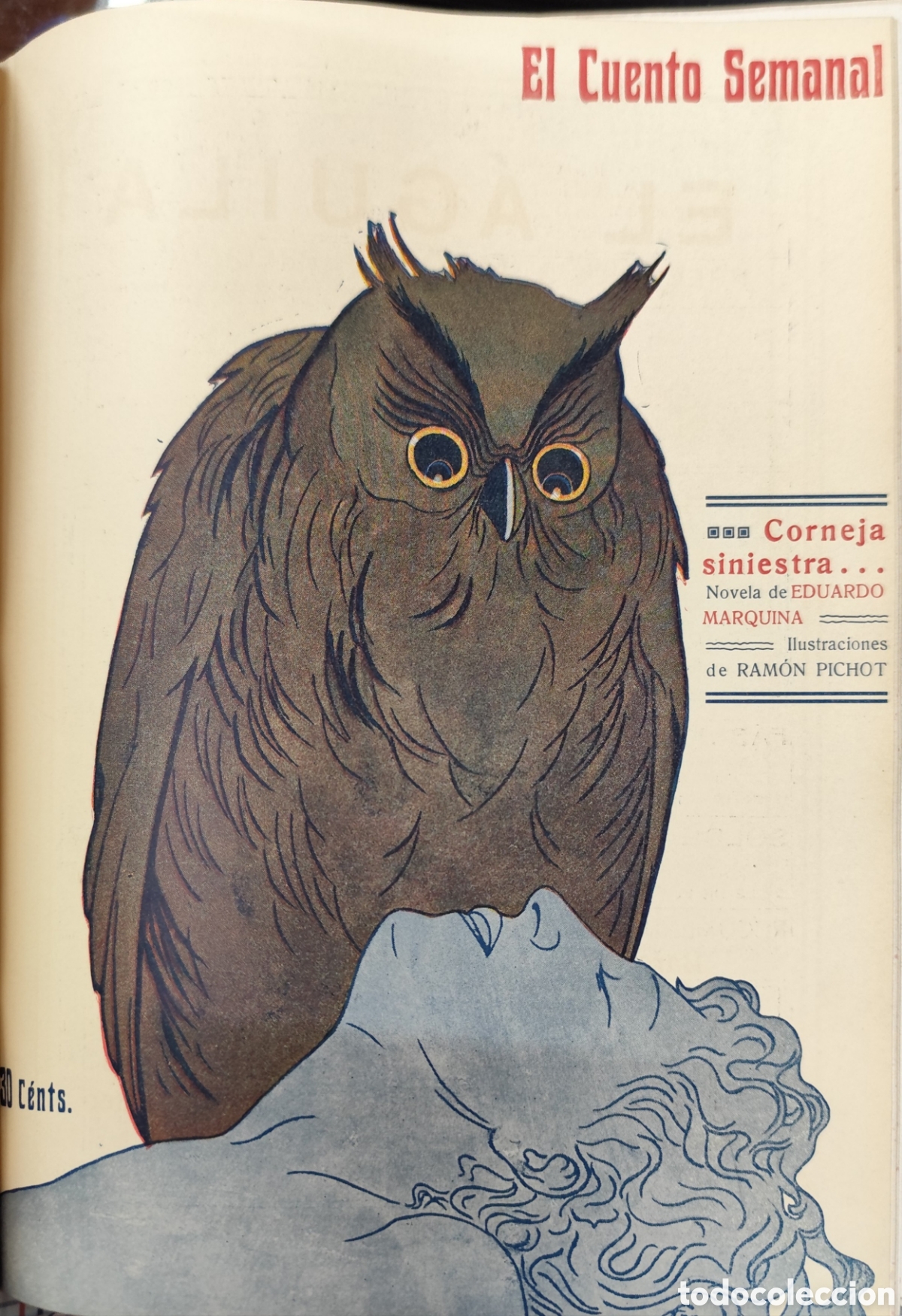 Libros: EL CUENTO SEMANAL. A&ntilde;o 1908. Del n&ordm; 53 al n&ordm; 104. A&ntilde;o Completo - Foto 18