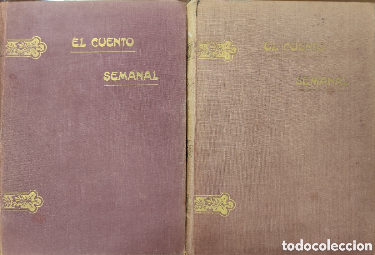 Libros: EL CUENTO SEMANAL. A&ntilde;o 1908. Del n&ordm; 53 al n&ordm; 104. A&ntilde;o Completo - Foto 1