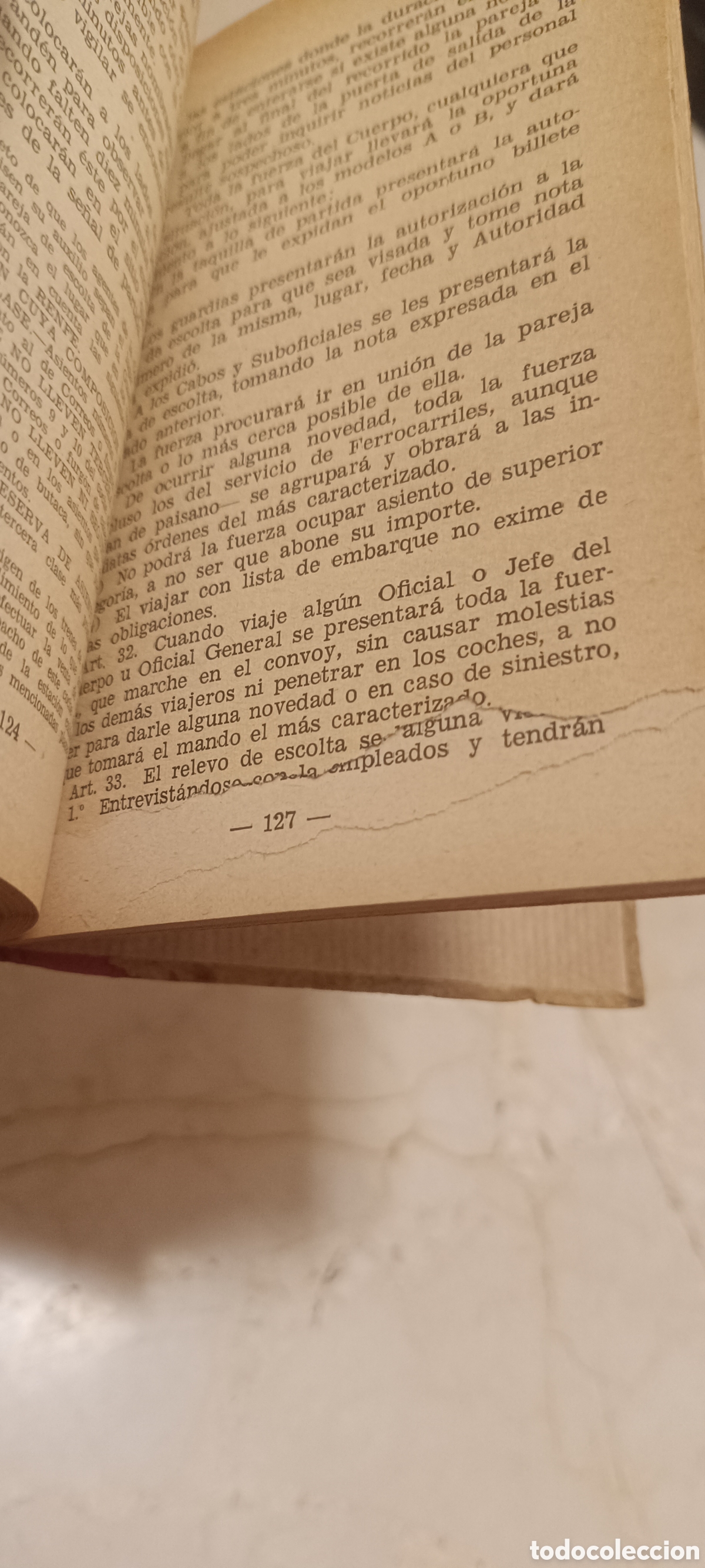 Libros: Reglamento de la Guardia Civil 1968 - Foto 5
