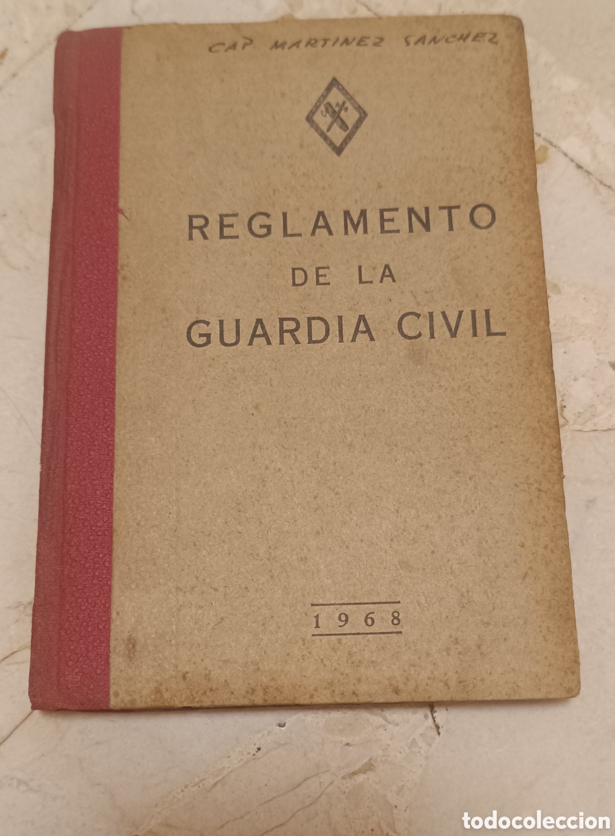 Libros: Reglamento de la Guardia Civil 1968 - Foto 1