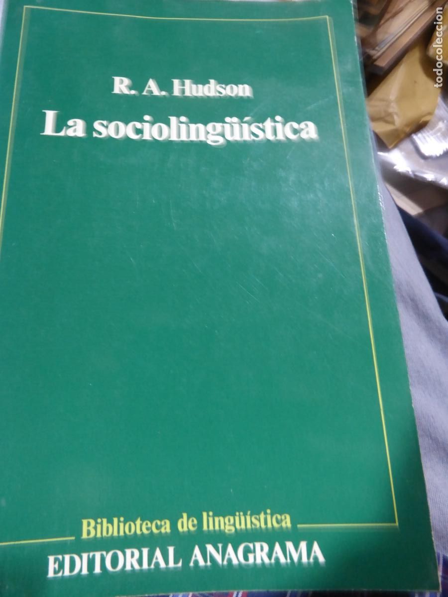 Libros: LA SOCIOLING&Uuml;ISTICA. R. A. HUDSON - Foto 1
