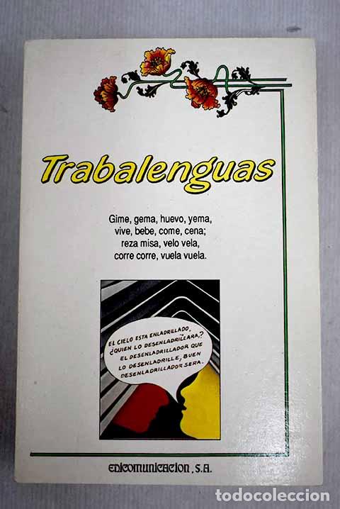 Libros: Trabalenguas: : Edicomunicaci&oacute;n. - Foto 1