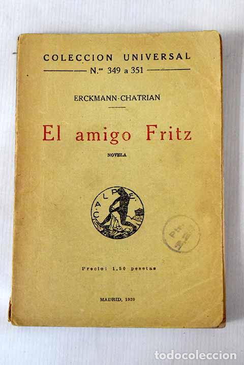 Libros: El amigo Fritz: Erckmann-Chatrian.- Erckmann-Chatrian - Foto 1