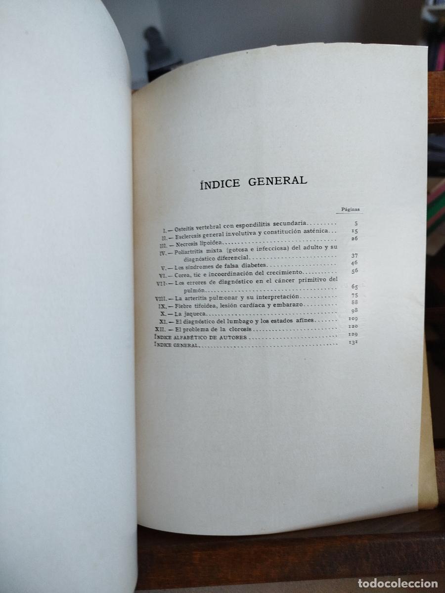 Libros: Problemas cl&iacute;nicos de los casos f&aacute;ciles - Mara&ntilde;&oacute;n, Gregorio (1887-1960) - Foto 5