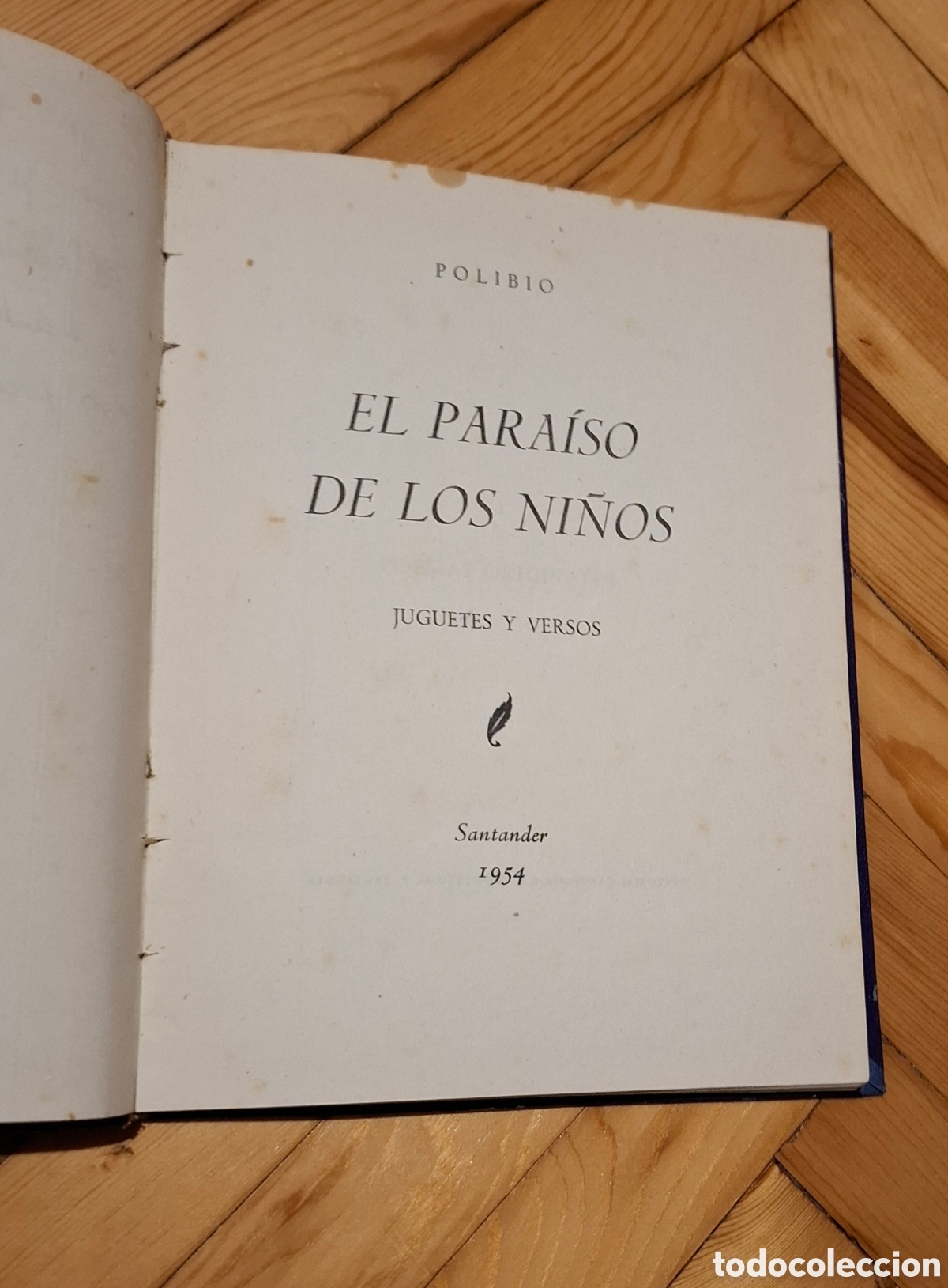 Libros: El para&iacute;so de los ni&ntilde;os - Polibio (1954) - Foto 2