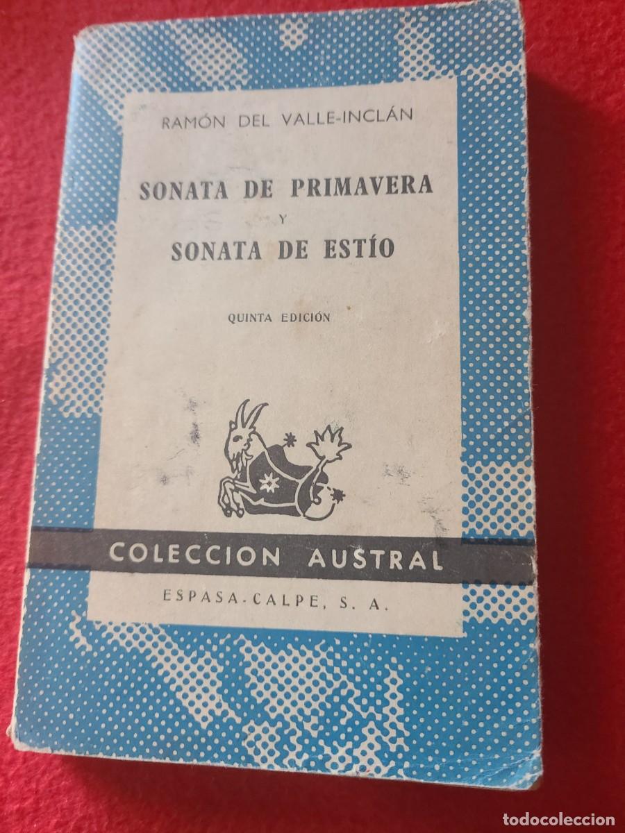 Libros: Sonata de primavera. Sonata de est&iacute;o. Ram&oacute;n del Valle-Incl&aacute;n - Foto 1