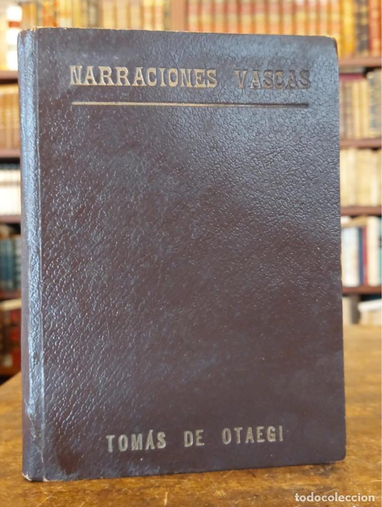 Libros: NARRACIONES VASCAS. - OTAEGI, Tom&aacute;s. - Foto 1