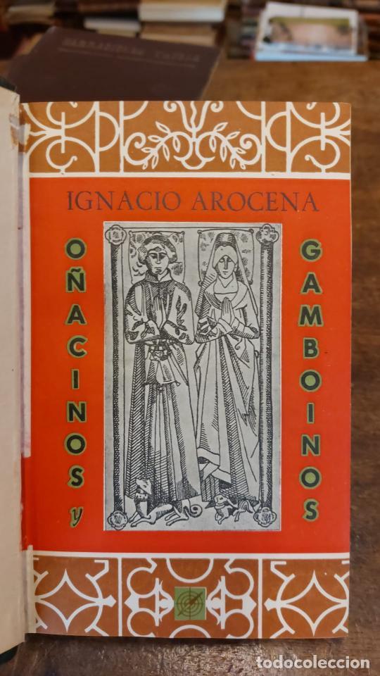 Libros: O&Ntilde;ACINOS Y GAMBOINOS. - AROCENA, Fausto. - Foto 2