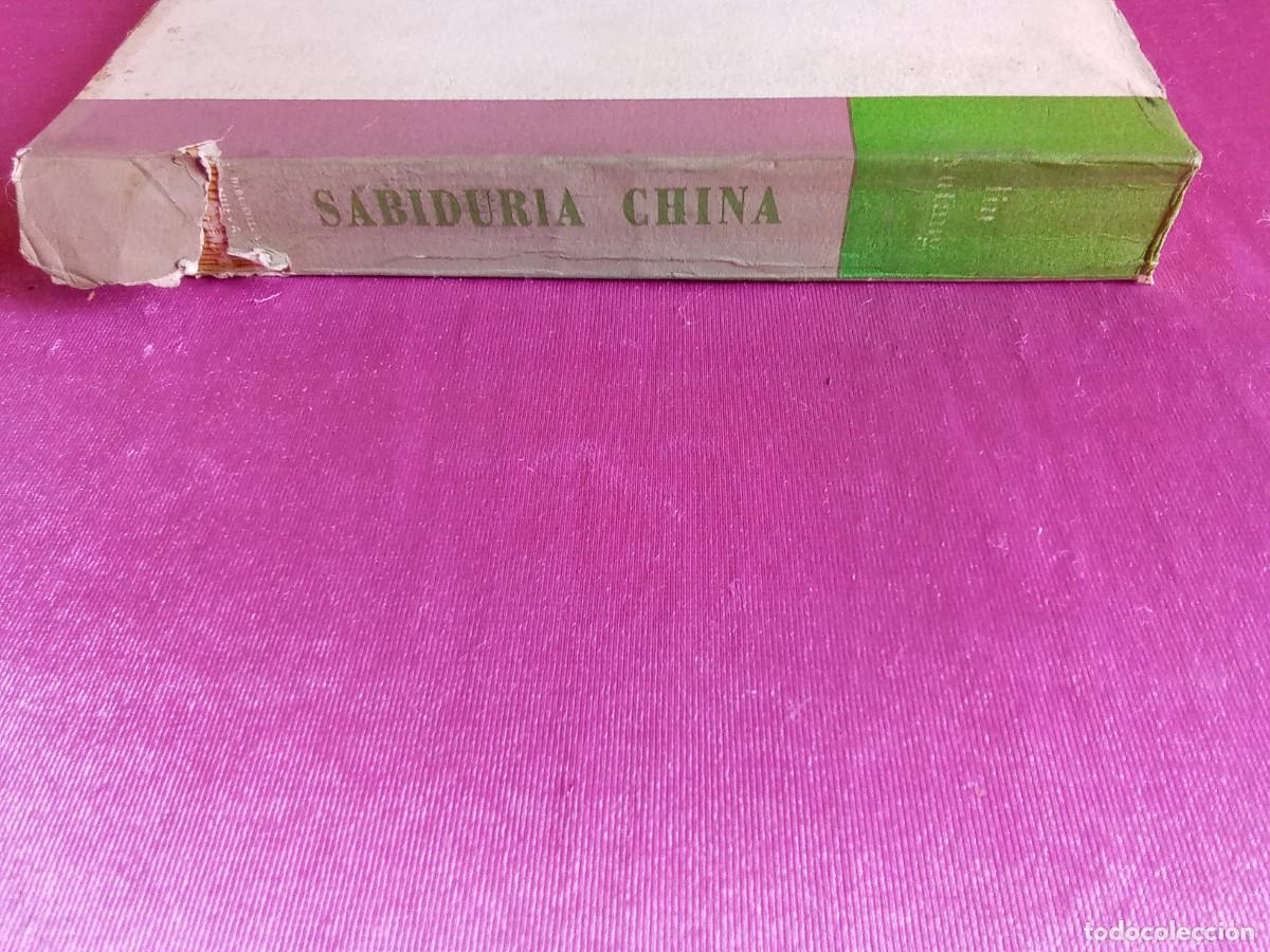 Libros: SABIDURIA CHINA.LIN YUTANG .E/1/1/5 - Foto 3