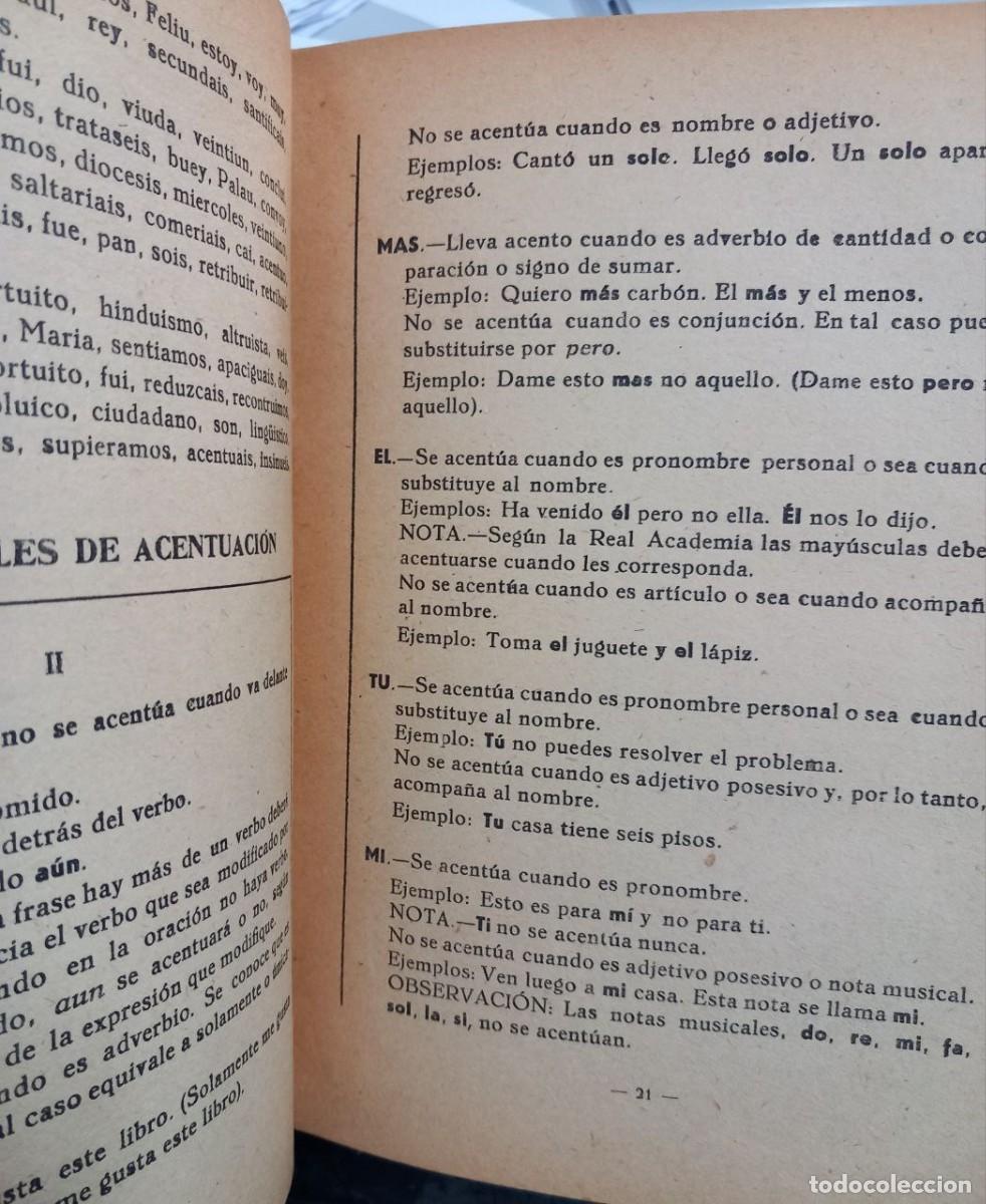 Libros: Ortograf&iacute;a pr&aacute;ctica. - RIPOLL&Eacute;S VAQUER, Manuel: - Foto 5