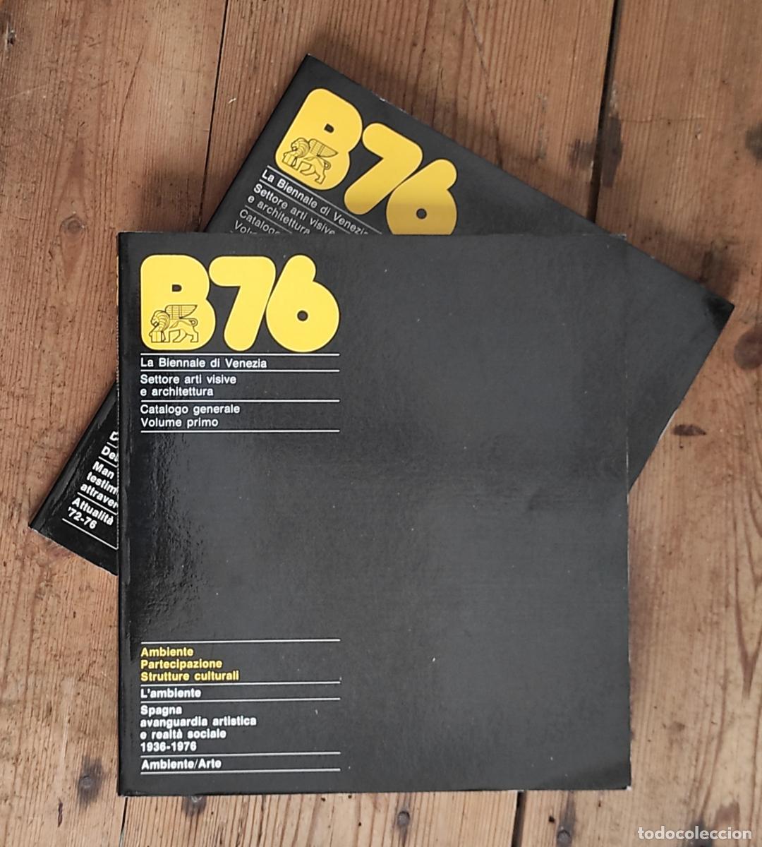 Libros: B76 La Biennale di Venezia. Arti Visive e Architettura. Catlogo generale. 1976. 2 vl&uacute;menes -