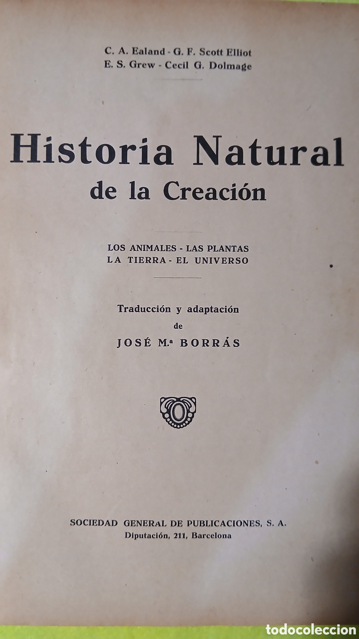 Libros: Historia natural de la creaci&oacute;n - Foto 2