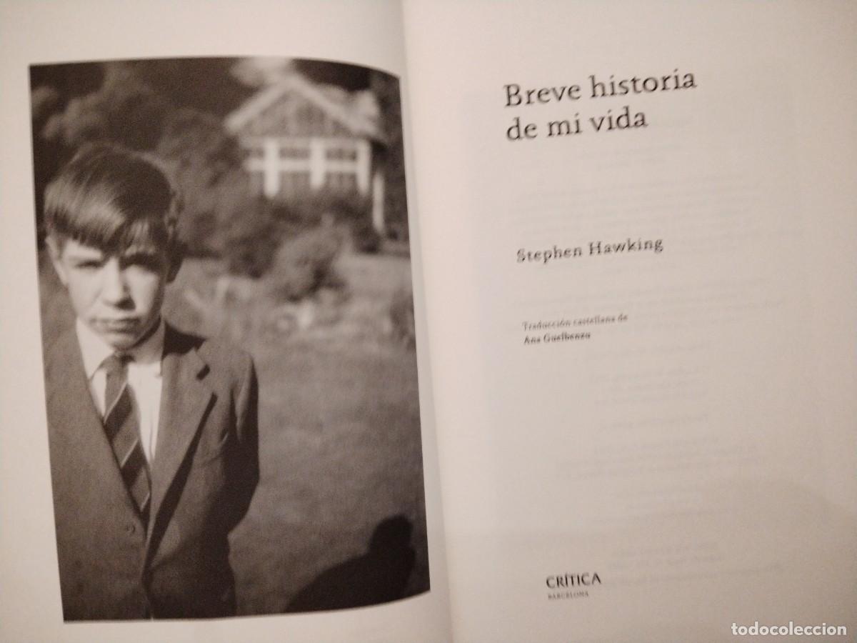 Libros: Breve historia de mi vida -Stephen Hawking - Foto 6