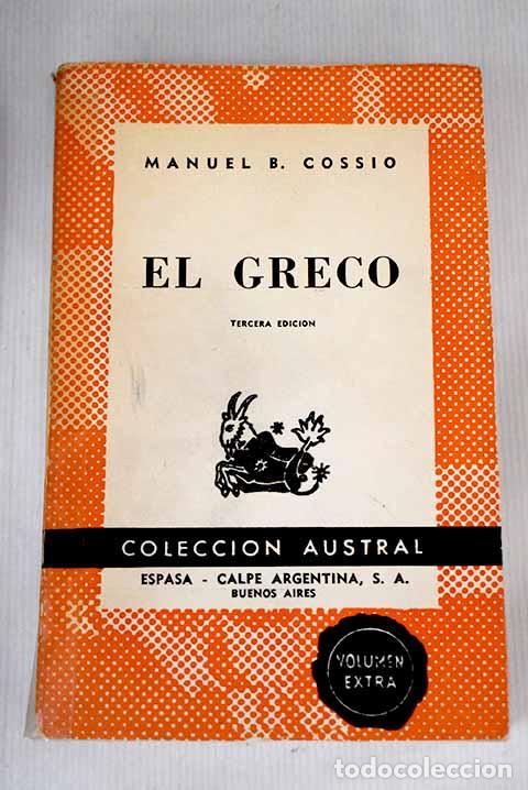 Libros: El Greco: Cossio, Manuel.- Cossio, Manuel - Foto 1