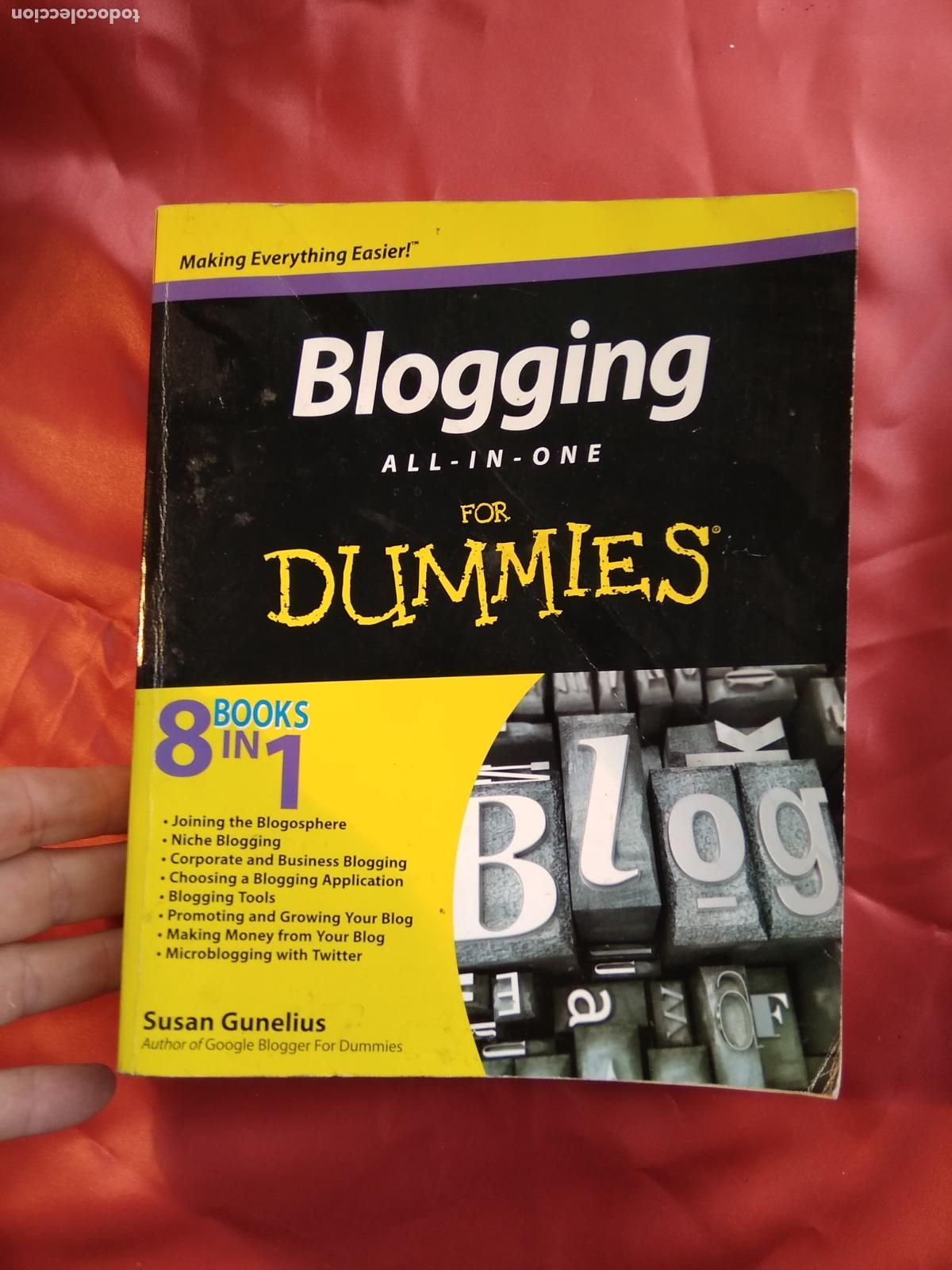 Libros: Blogging all-in-one for dummies Susan Gunelius Q.734 Ingl&eacute;s - Foto 1