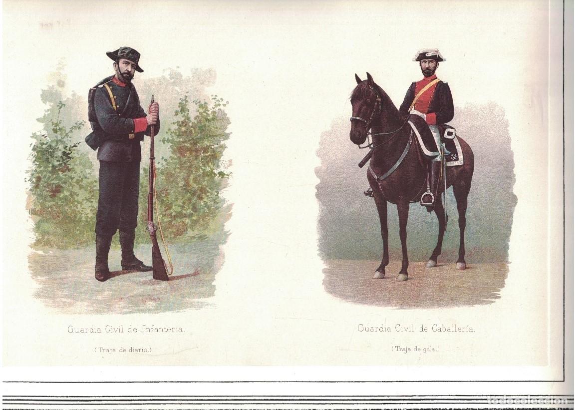 Libros: GUARDIA CIVIL DE INFANTER&Iacute;A (Traje de diario) * GUARDIA CIVIL DE CABALLER&Iacute;A (Traje de gala). - AA.VV