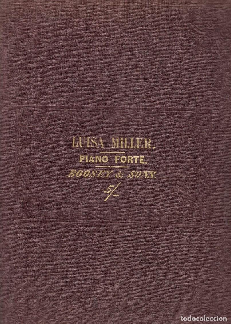 Libros: Popular &Oacute;pera. LUISA MILLER. - Verdi&rsquo;s. - Foto 1