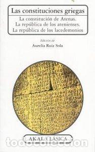 Libros: CONSTITUCIONES GRIEGAS CA - A,A,V,V, - Foto 1