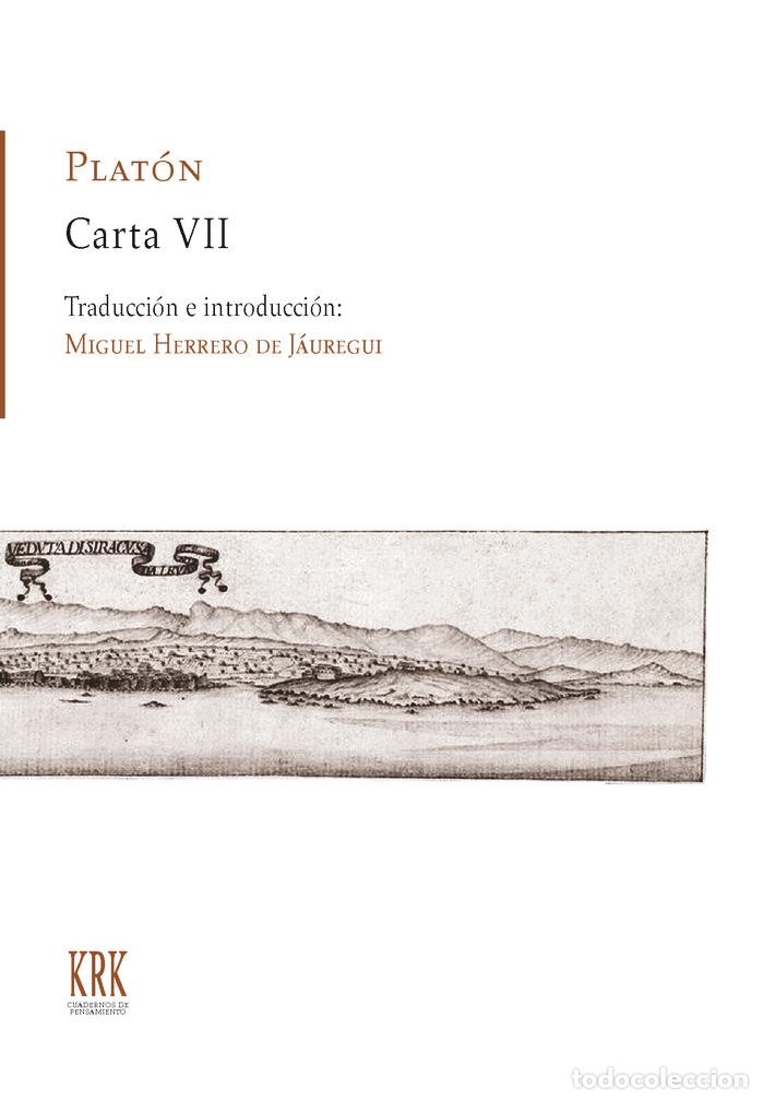 Libros: CARTA VII - PLATON - Foto 1