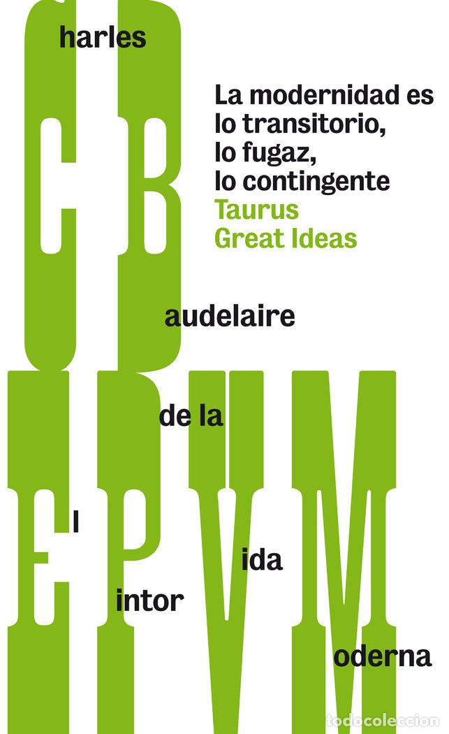 Libros: PINTOR DE LA VIDA MODERNA,EL - BAUDELAIRE,CHARLES - Foto 1