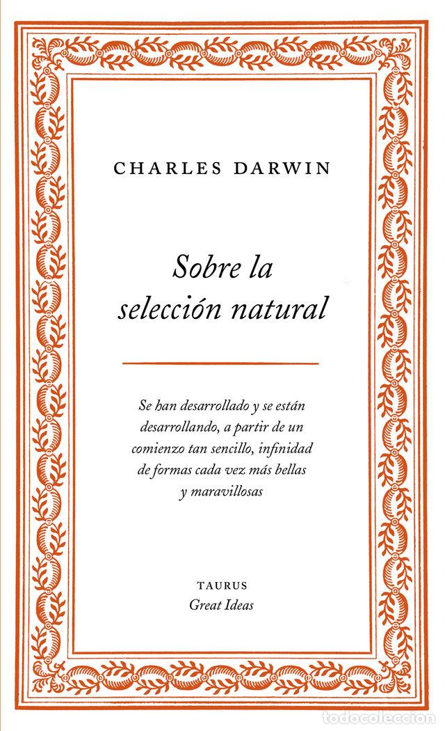 Libros: SOBRE LA SELECCION NATURAL - DARWIN,CHARLES - Foto 1
