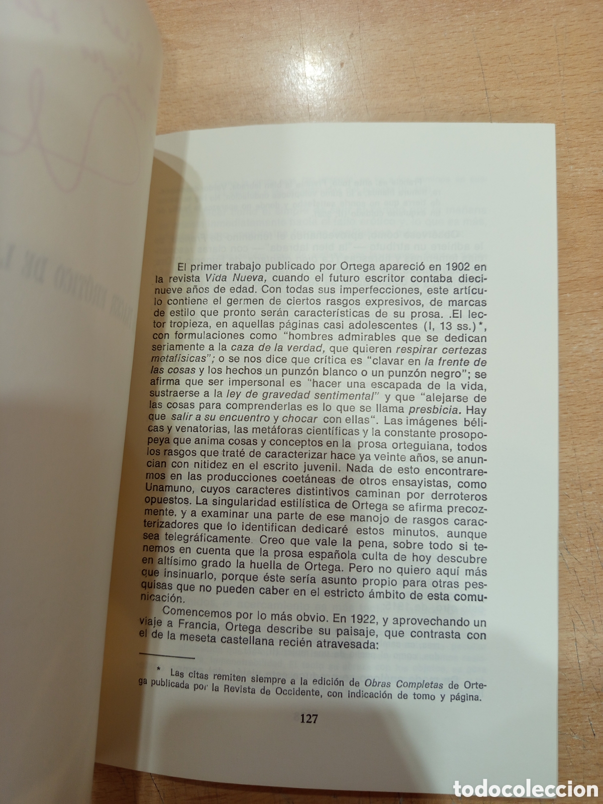 Libros: El escritor Jos&eacute; Ortega y Gasset. Ed: Ricardo Senabre - Foto 4
