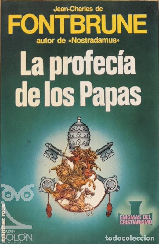 Libros: La Profec&iacute;a de los Papas - Jean-Charles de Fontbrune - Foto 1