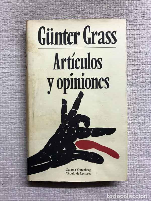 Libros: Art&iacute;culos y opiniones - G&uuml;nter Grass - Foto 1