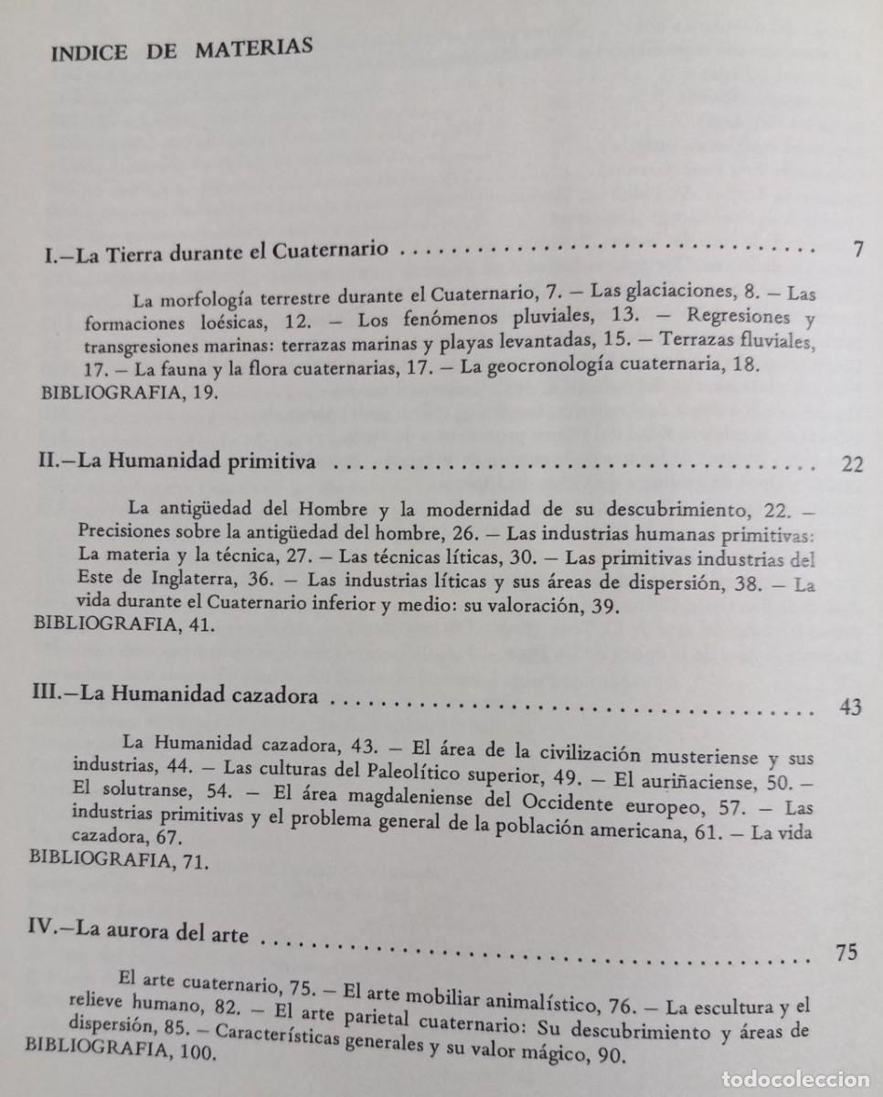 Libros: La humanidad prehist&oacute;rica. - MALUQUER DE MOTES, Juan: - Foto 6
