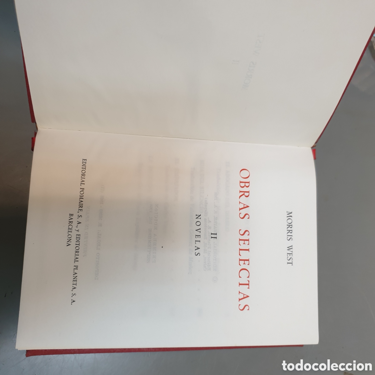 Libros: Obras selectas MORRIS WEST - Foto 2