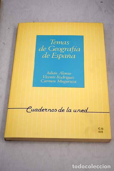 Libros: Temas de geograf&iacute;a de Espa&ntilde;a.- Alonso, Juli&aacute;n - Foto 1