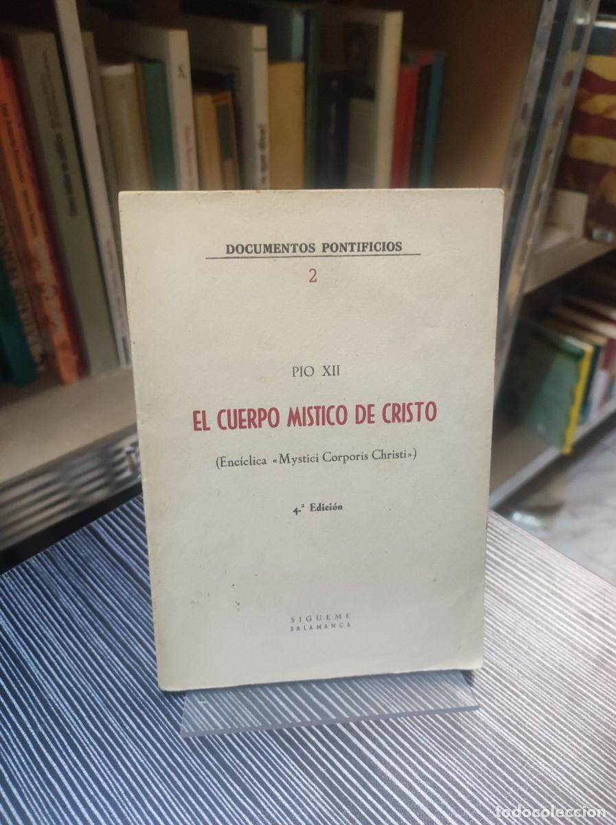 Libros: PIO XII EL CUERPO MISTICO DE CRISTO - Foto 1