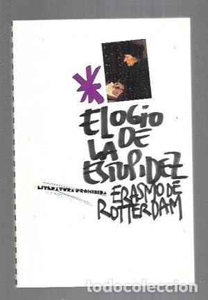 Libros: ELOGIO DE LA ESTUPIDEZ - De Rotterdam,Erasmo - Foto 1