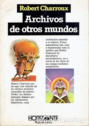 Libros: ARCHIVOS DE OTROS MUNDOS - Charroux,Robert - Foto 1
