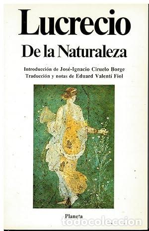 Libros: DE LA NATURALEZA - Lucrecio - Foto 1