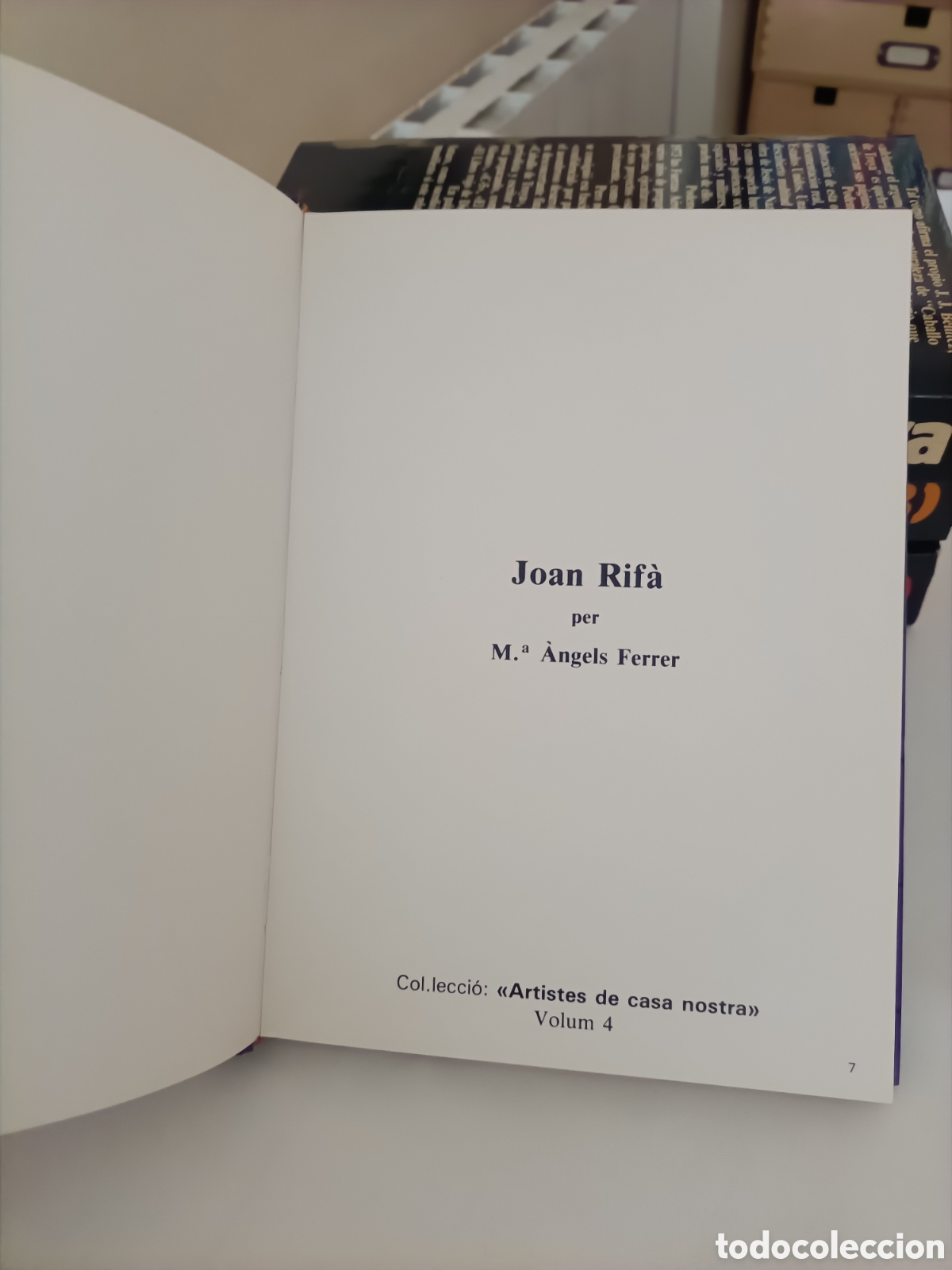 Libros: Libro,Joan Rif&agrave;,A&ntilde;o 1986,en Catal&aacute;n - Foto 7